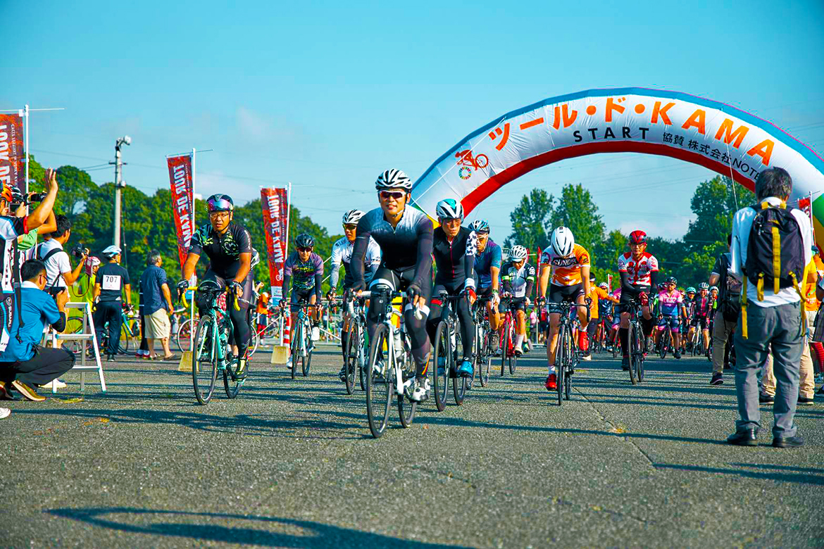 高低差のあるコース設定